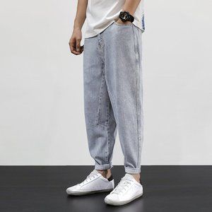 Men Jeans Loose fit Hip Hop Denim Harem Pants